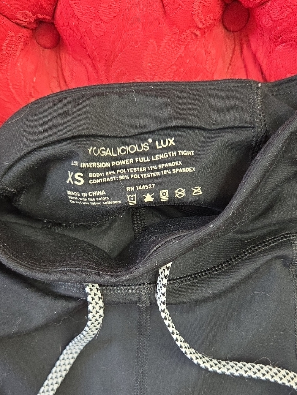 Yogalicious Lux Full-Length Pants- Black